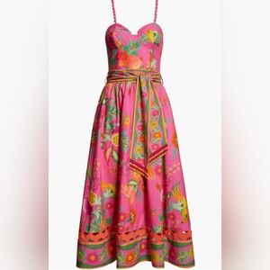 FARM Rio Pink Floral Dress